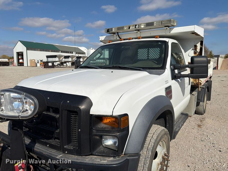 image for item FP3236 2008 Ford F450 dump truck
