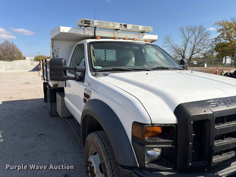 image for item FP3236 2008 Ford F450 dump truck