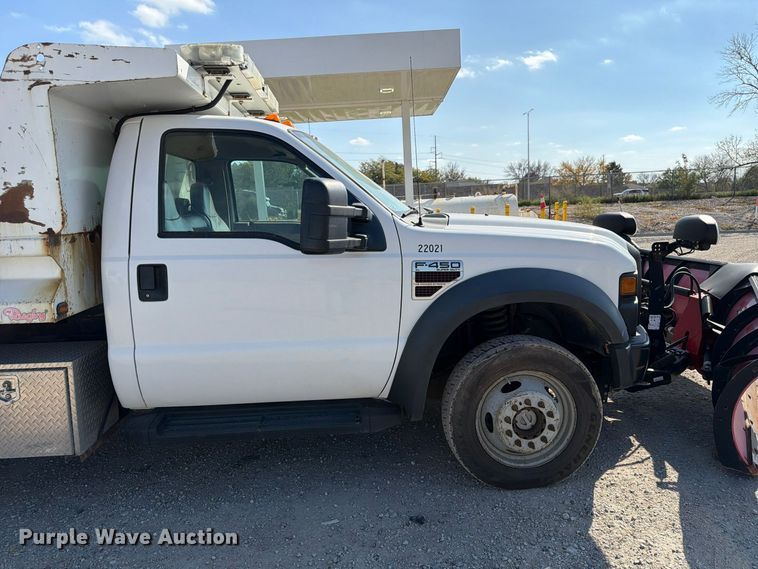 image for item FP3236 2008 Ford F450 dump truck
