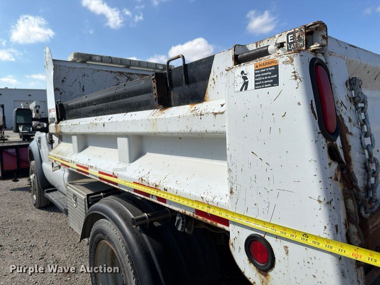 image for item FP3236 2008 Ford F450 dump truck