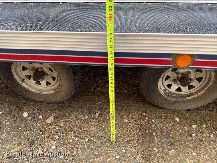 image for item FT6995 2000 Triton Elite snowmobile trailer