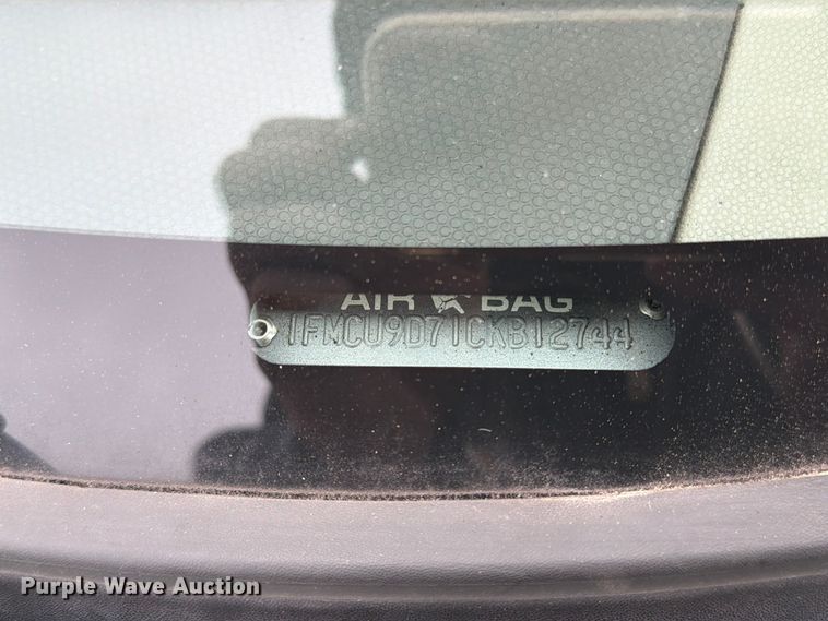 image for item FT6998 2012 Ford Escape SUV