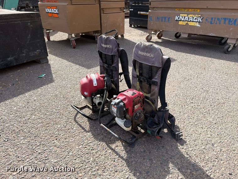 image for item EL2676 (2) backpack concrete vibrators