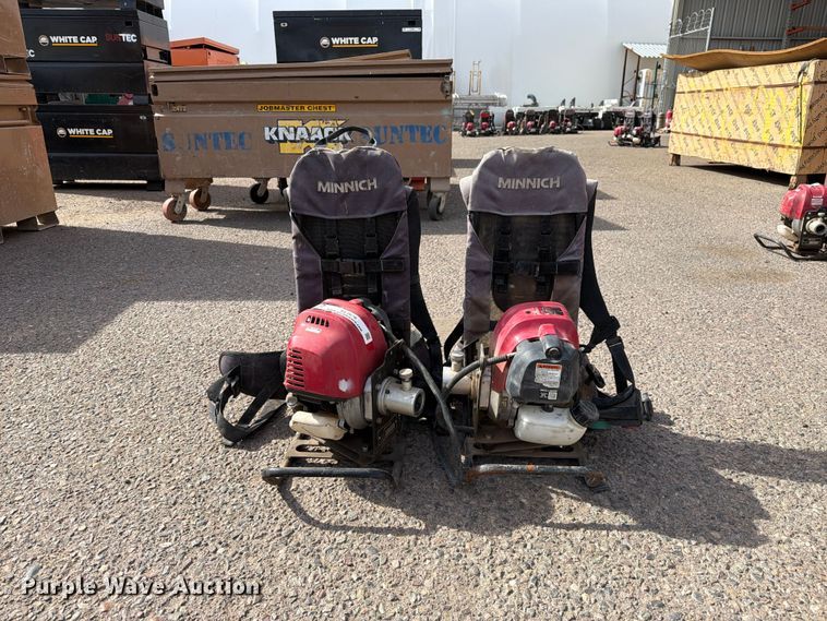 image for item EL2676 (2) backpack concrete vibrators