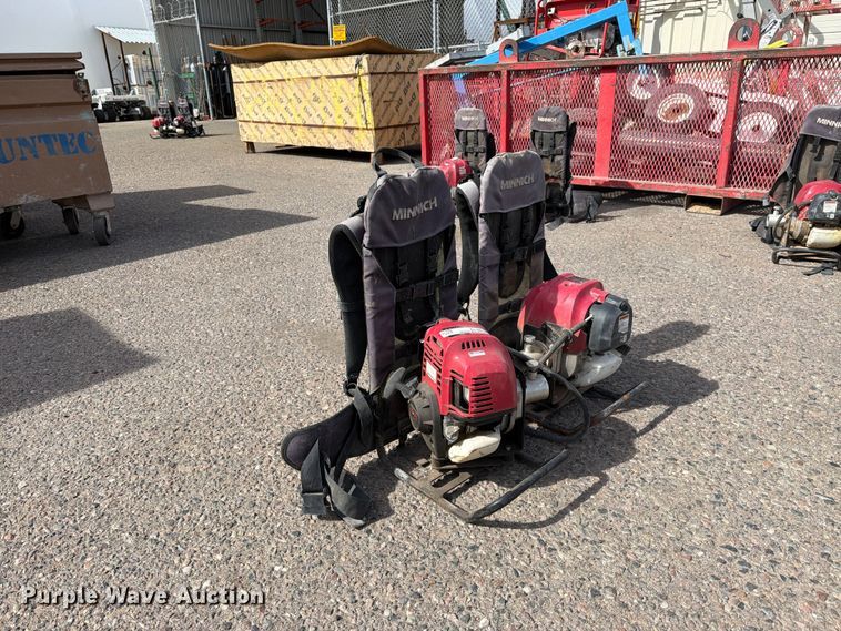 image for item EL2676 (2) backpack concrete vibrators
