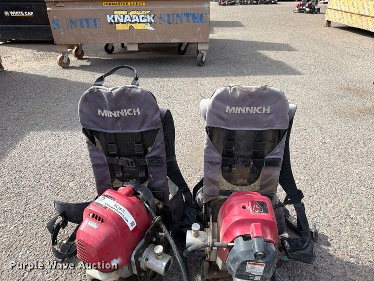 image for item EL2676 (2) backpack concrete vibrators