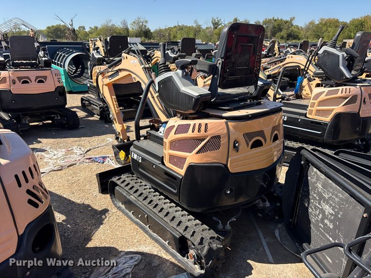 image for item ES8374 2024 Erie EM15 mini excavator