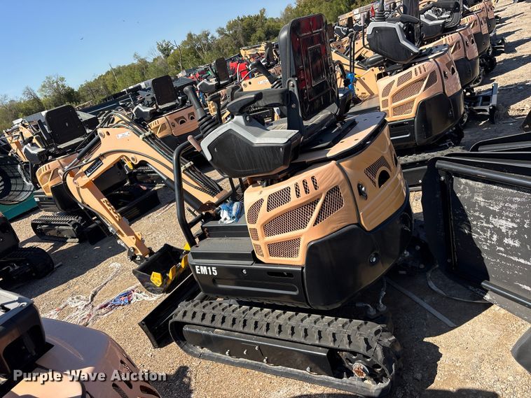 image for item ES8374 2024 Erie EM15 mini excavator