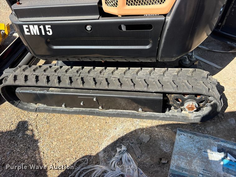 image for item ES8374 2024 Erie EM15 mini excavator