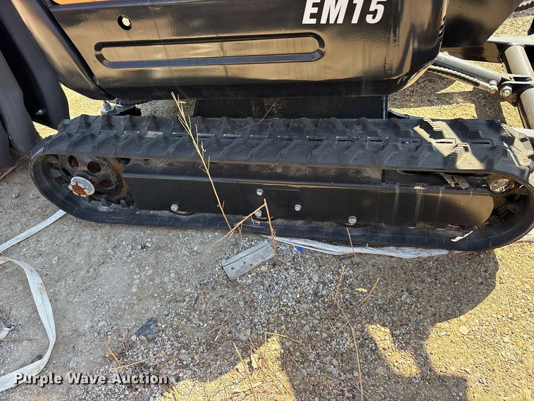 image for item ES8374 2024 Erie EM15 mini excavator