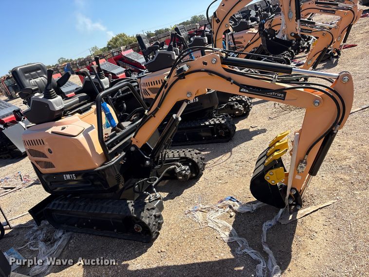image for item ES8375 2024 Erie EM15 mini excavator