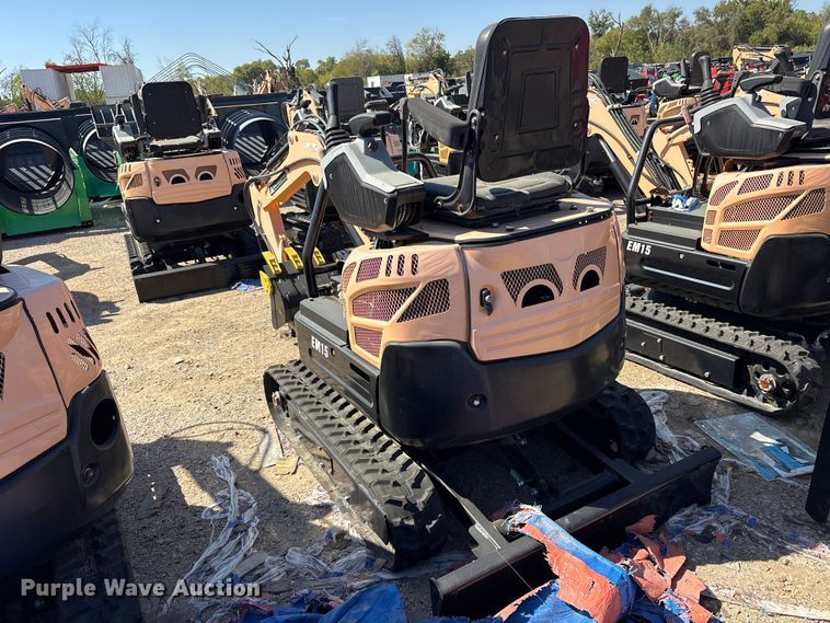image for item ES8375 2024 Erie EM15 mini excavator