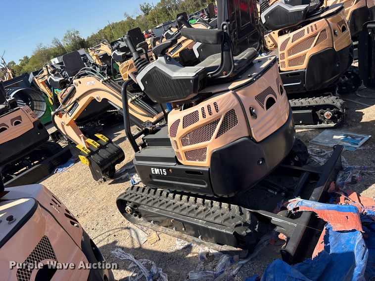 image for item ES8375 2024 Erie EM15 mini excavator