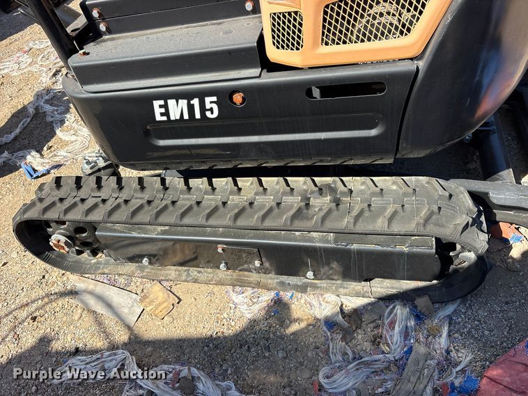 image for item ES8375 2024 Erie EM15 mini excavator