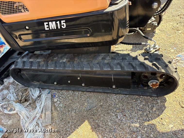 image for item ES8375 2024 Erie EM15 mini excavator