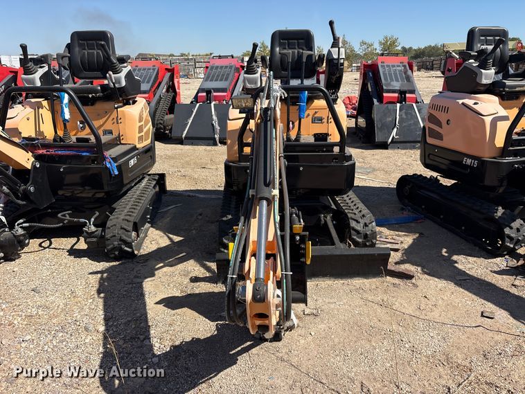 image for item ES8379 2024 Erie EM15 mini excavator