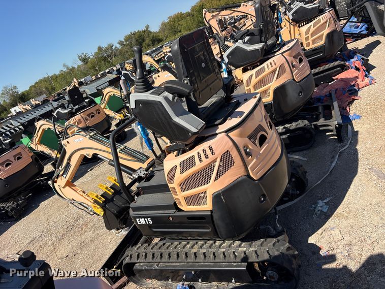 image for item ES8379 2024 Erie EM15 mini excavator