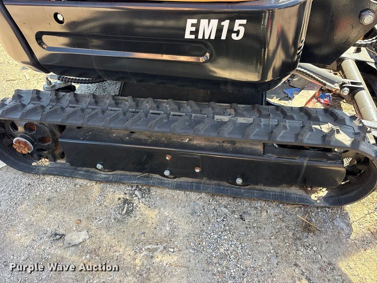 image for item ES8379 2024 Erie EM15 mini excavator