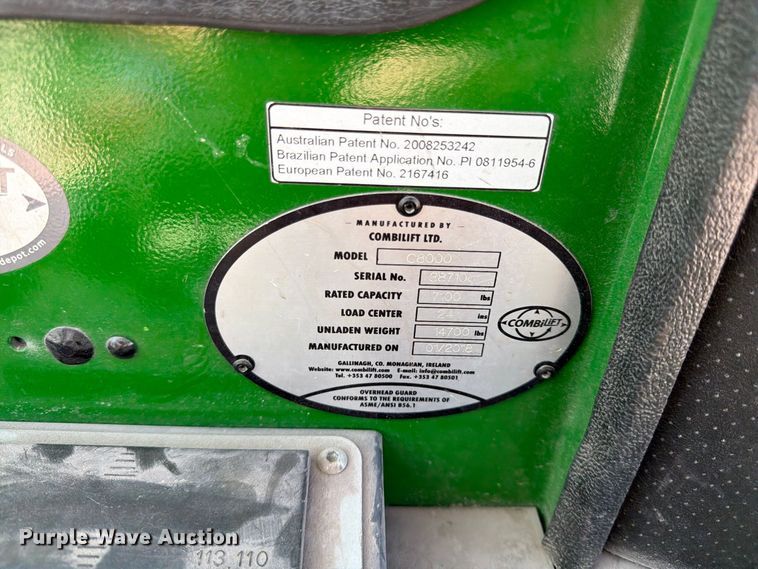image for item EW5182 2018 Combilift C8000 forklift