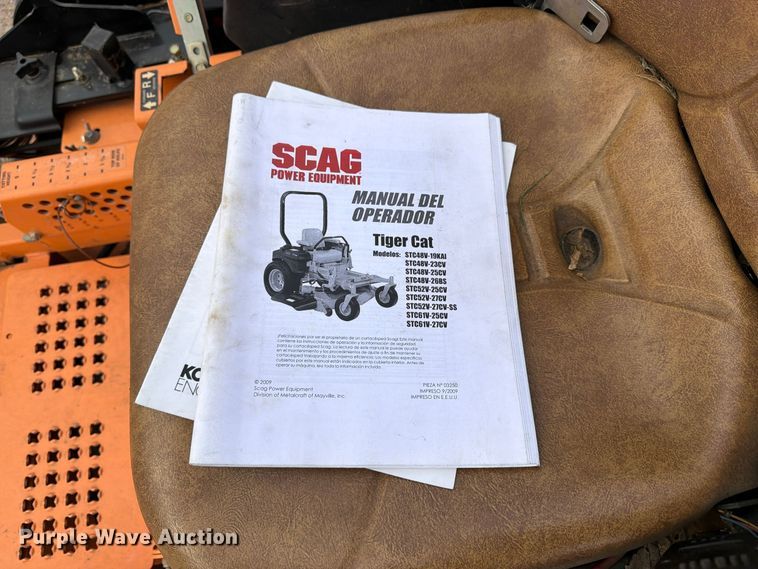 image for item EW5187 Scag STC25V-27CV-SS ZTR lawn mower