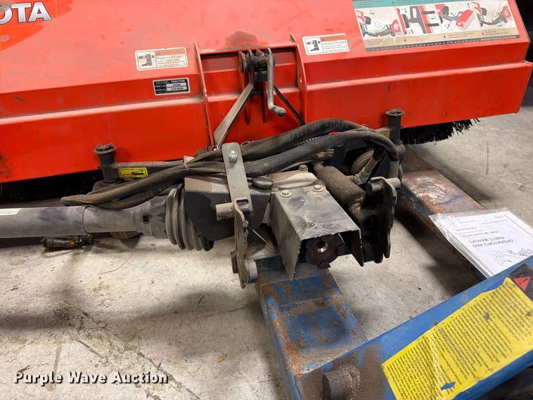 image for item EW5192 Kubota V5266 Broom attachment for Kubota RTV