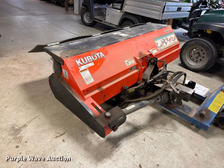 image for item EW5192 Kubota V5266 Broom attachment for Kubota RTV