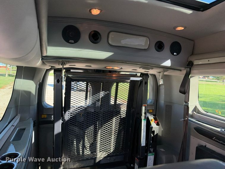 image for item EX1533 2016 Ford Transit 150 handicap accessible van