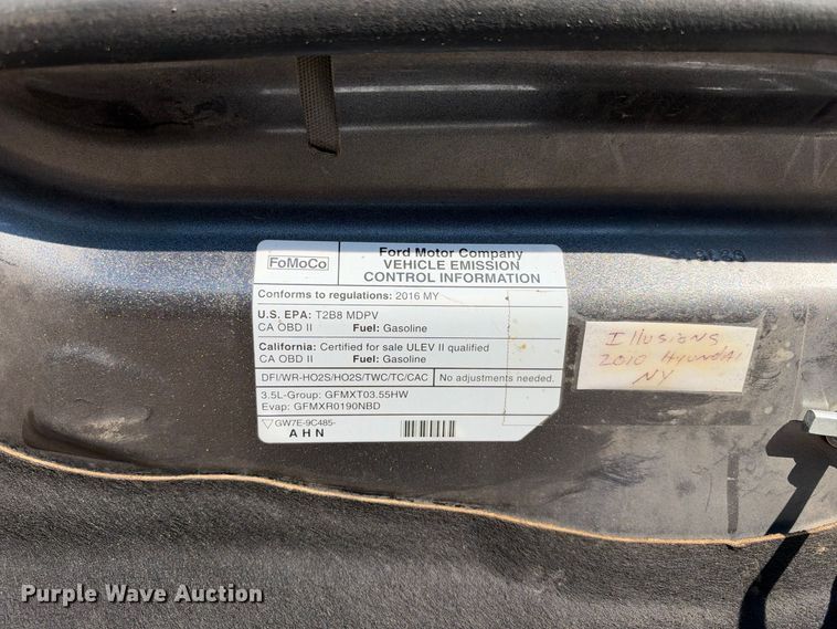 image for item EX1533 2016 Ford Transit 150 handicap accessible van