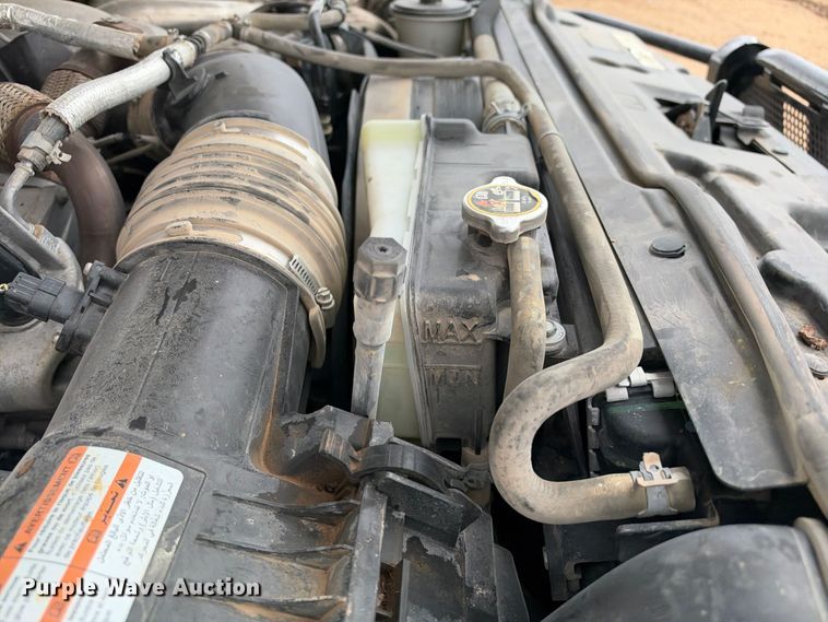 image for item FC0494 2022 Ford F350 Super Duty Crew Cab dump flatbed pickup truck