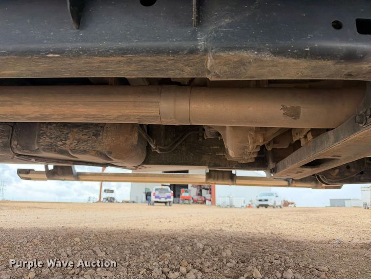 image for item FC0494 2022 Ford F350 Super Duty Crew Cab dump flatbed pickup truck