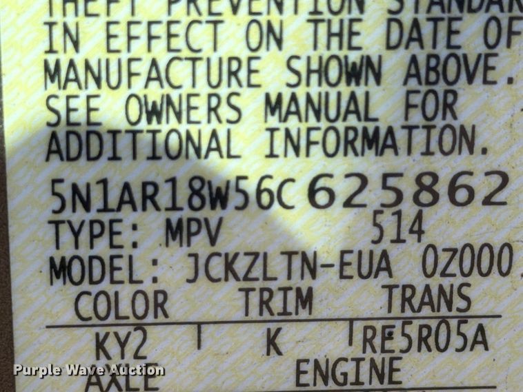 image for item FG3062 2006 Nissan Pathfinder SUV