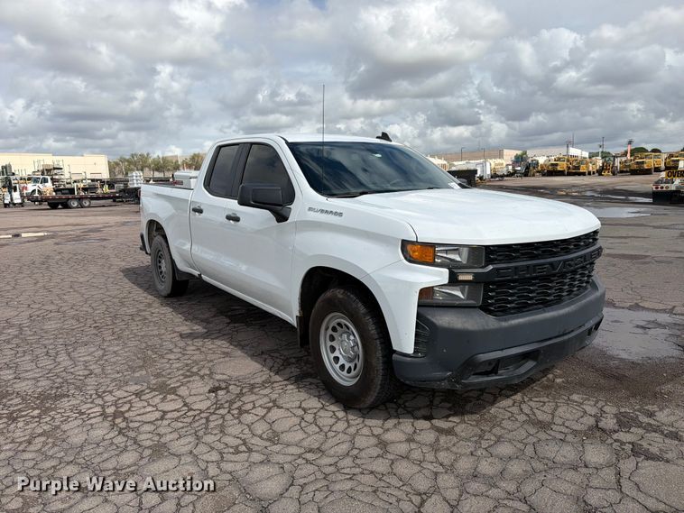 image for item FI2083 2020 Chevrolet Silverado 1500 Ext. Cab pickup truck