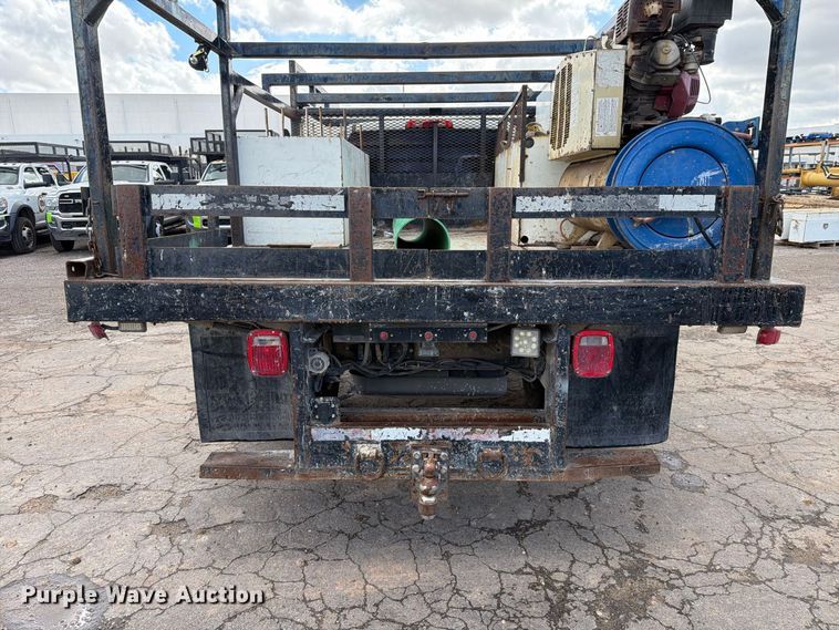 image for item FI2084 2016 Chevrolet Silverado 3500HD Crew Cab flatbed pickup truck