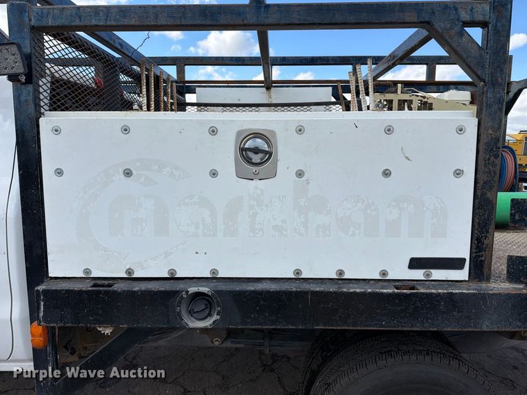 image for item FI2084 2016 Chevrolet Silverado 3500HD Crew Cab flatbed pickup truck