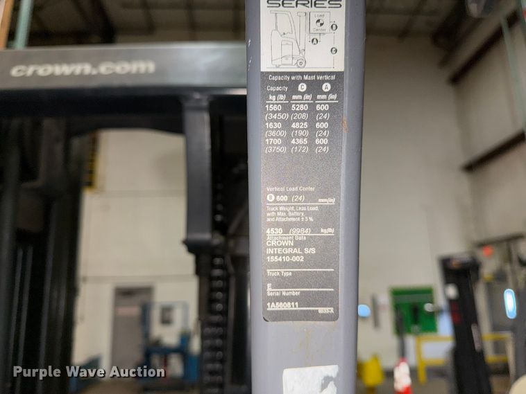image for item FK2231 2019 Crown RC5545-40 forklift