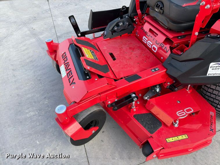 image for item FK3961 2026 Gravely Pro-Turn 560 ZTR lawn mower