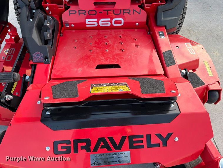 image for item FK3961 2026 Gravely Pro-Turn 560 ZTR lawn mower