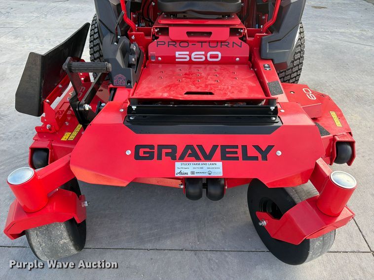 image for item FK3961 2026 Gravely Pro-Turn 560 ZTR lawn mower