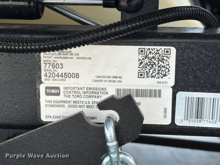 image for item FK3962 2026 Toro Time Cutter Max Havoc Edition ZTR lawn mower