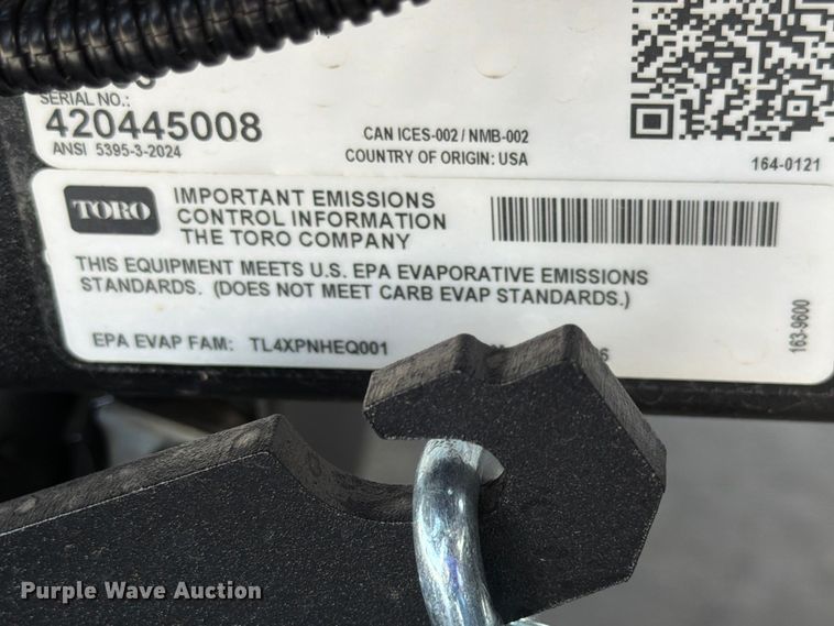 image for item FK3962 2026 Toro Time Cutter Max Havoc Edition ZTR lawn mower
