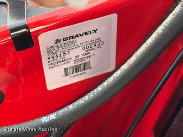 image for item FK3968 2025 Gravely Pro Stance 32 ZTR lawn mower
