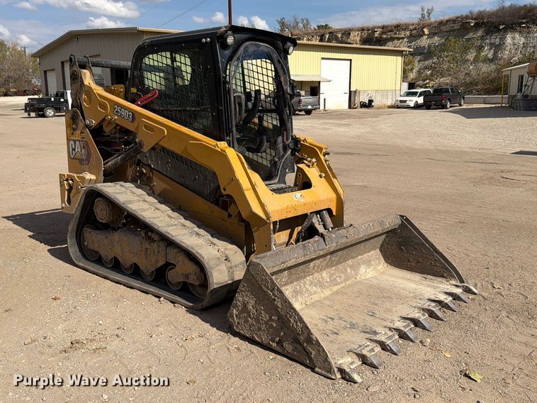 image for item FN1533 2020 Caterpillar 259D3 tracked skid steer loader