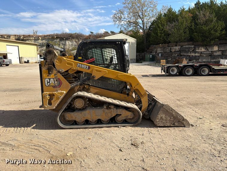 image for item FN1533 2020 Caterpillar 259D3 tracked skid steer loader