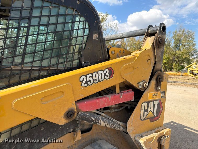 image for item FN1533 2020 Caterpillar 259D3 tracked skid steer loader
