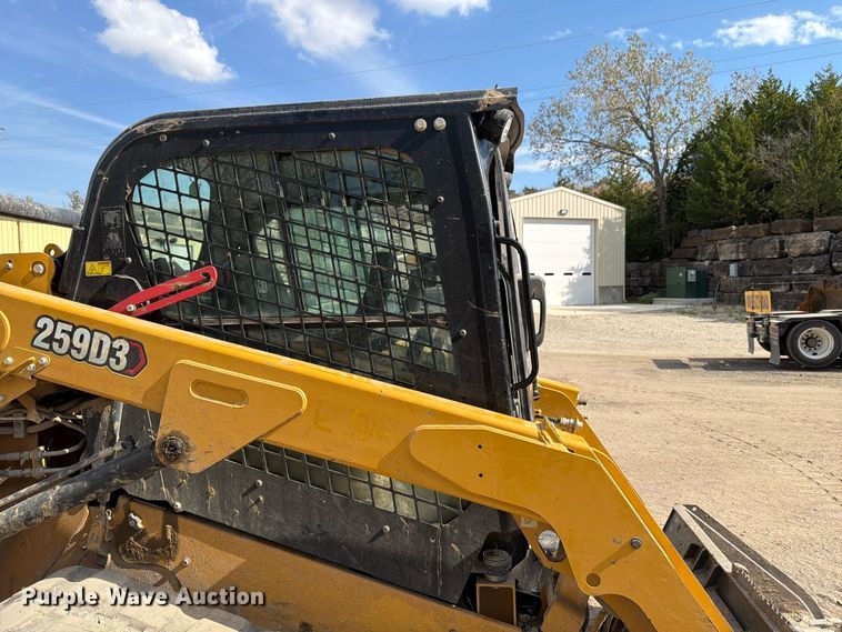image for item FN1533 2020 Caterpillar 259D3 tracked skid steer loader