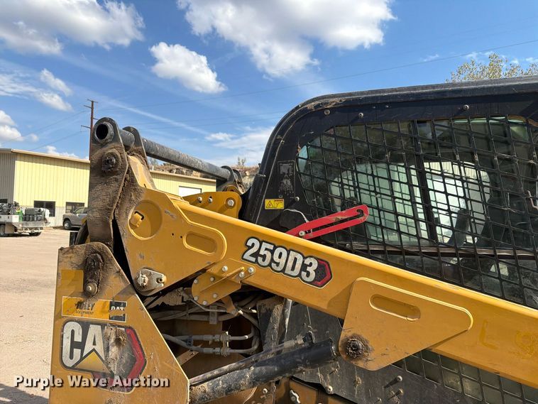 image for item FN1533 2020 Caterpillar 259D3 tracked skid steer loader