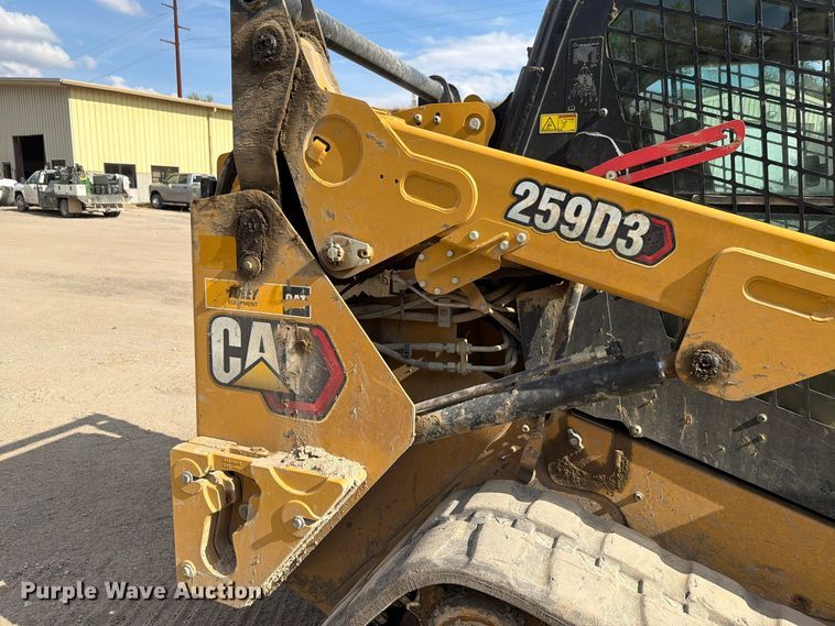 image for item FN1533 2020 Caterpillar 259D3 tracked skid steer loader