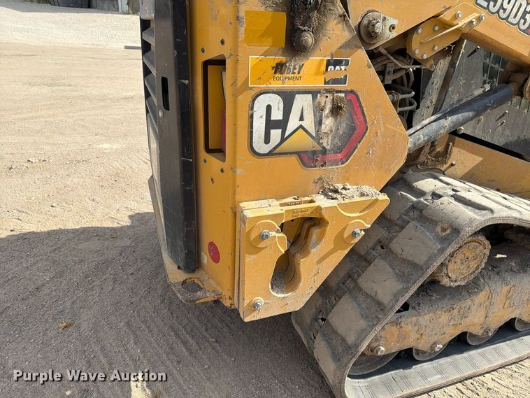 image for item FN1533 2020 Caterpillar 259D3 tracked skid steer loader