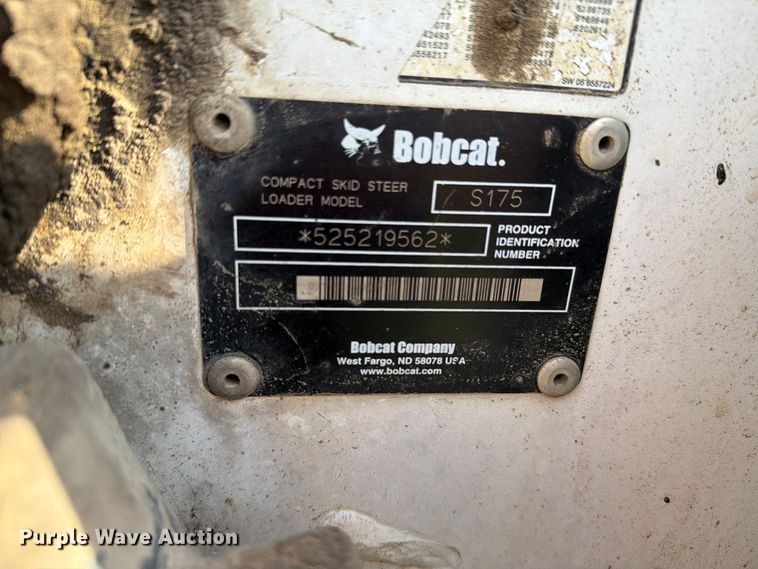 image for item FN1534 2005 Bobcat S175 skid steer loader