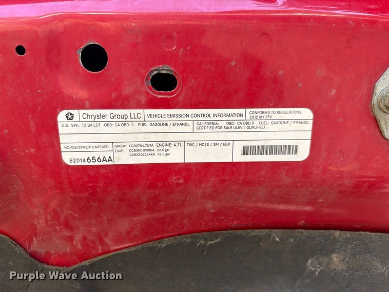 2012 Dodge Ram 1500 SLT